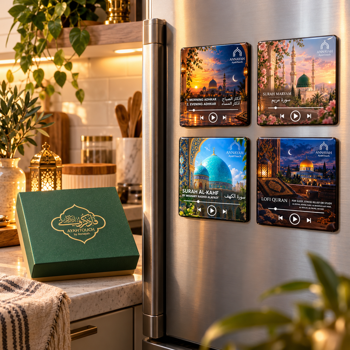 AyahTouch Barakah Bundle — Quran Fridge Magnet Speakers