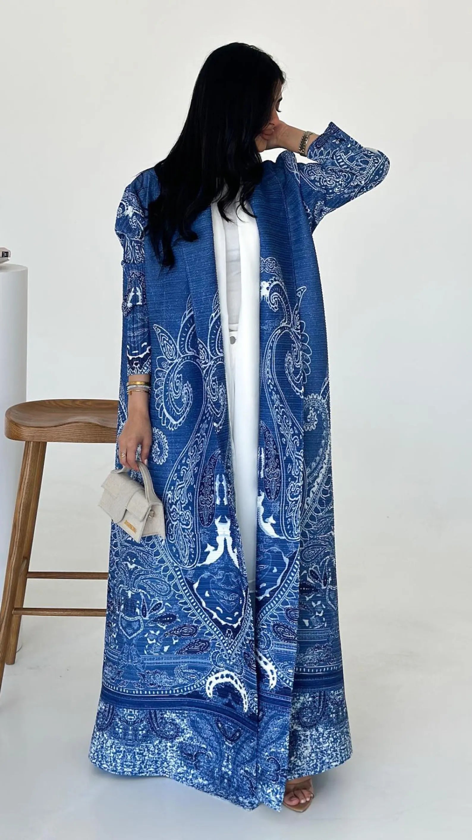 Blue Muse Abaya