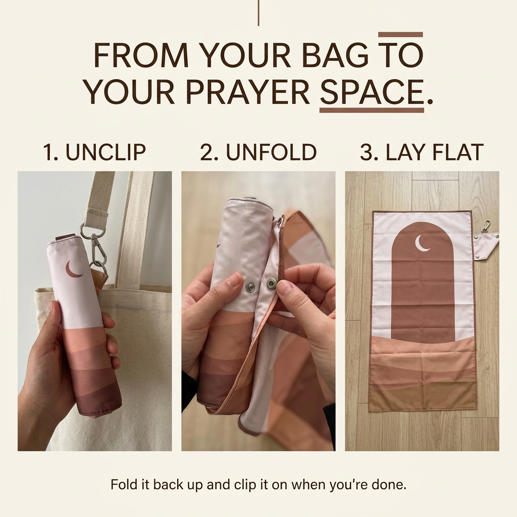 Annayah™ Pocket Prayer Mat
