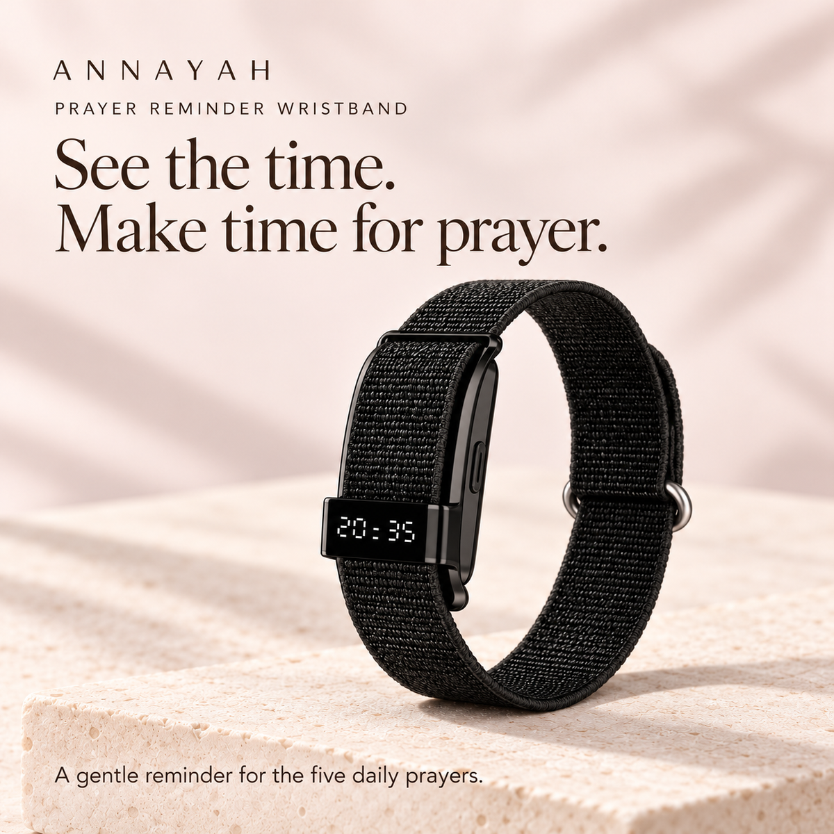 Annayah™ Prayer Reminder Wristband