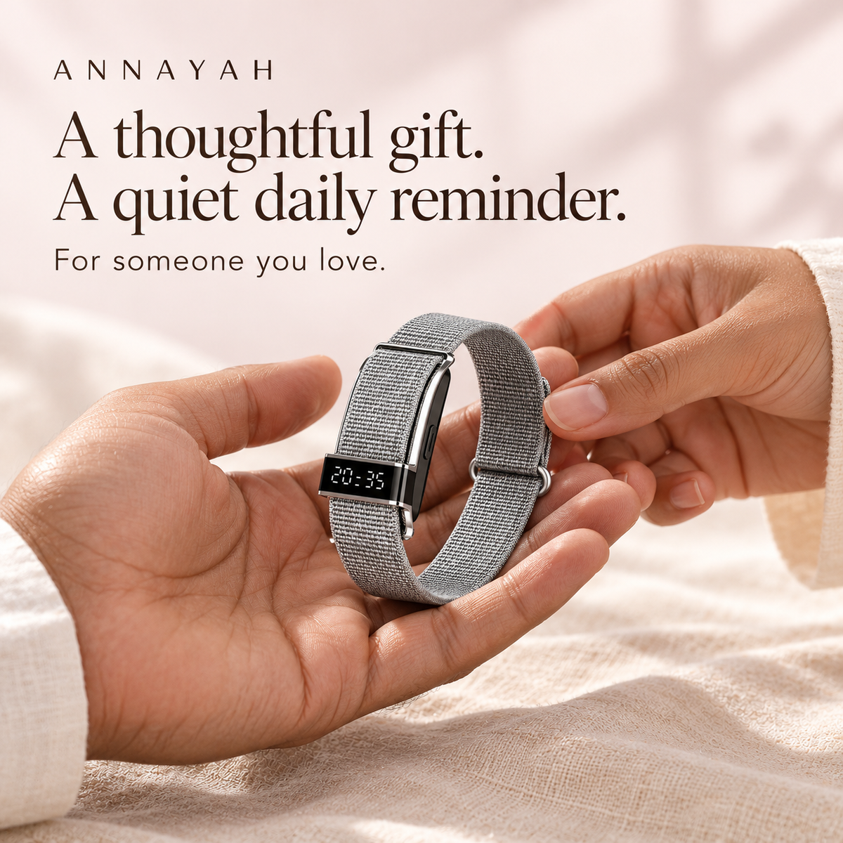 Annayah™ Prayer Reminder Wristband