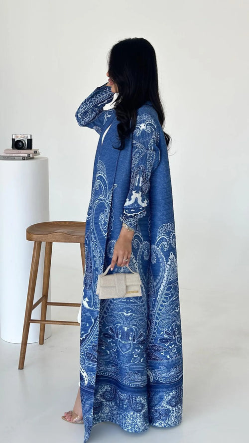 Blue Muse Abaya