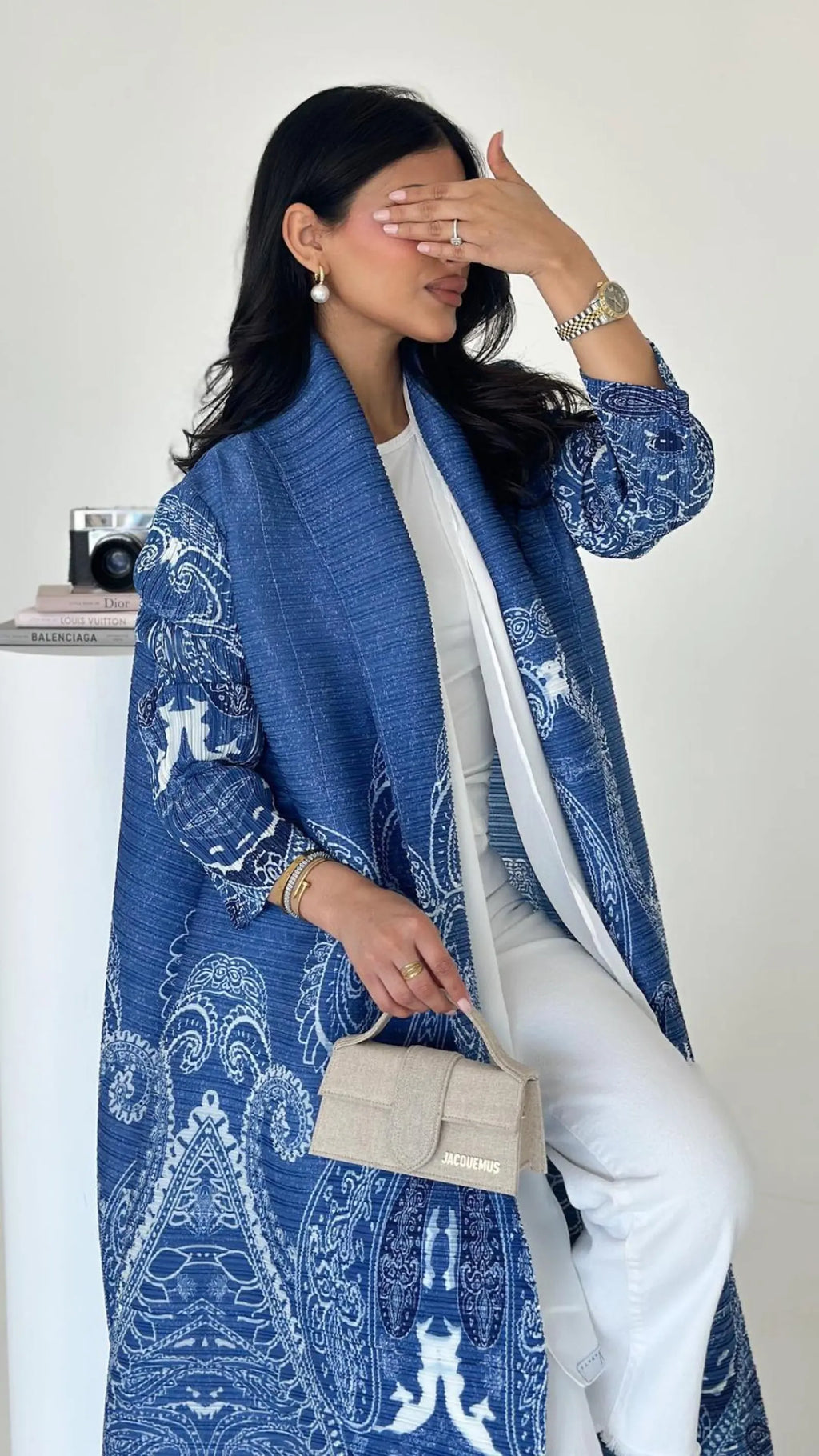 Blue Muse Abaya