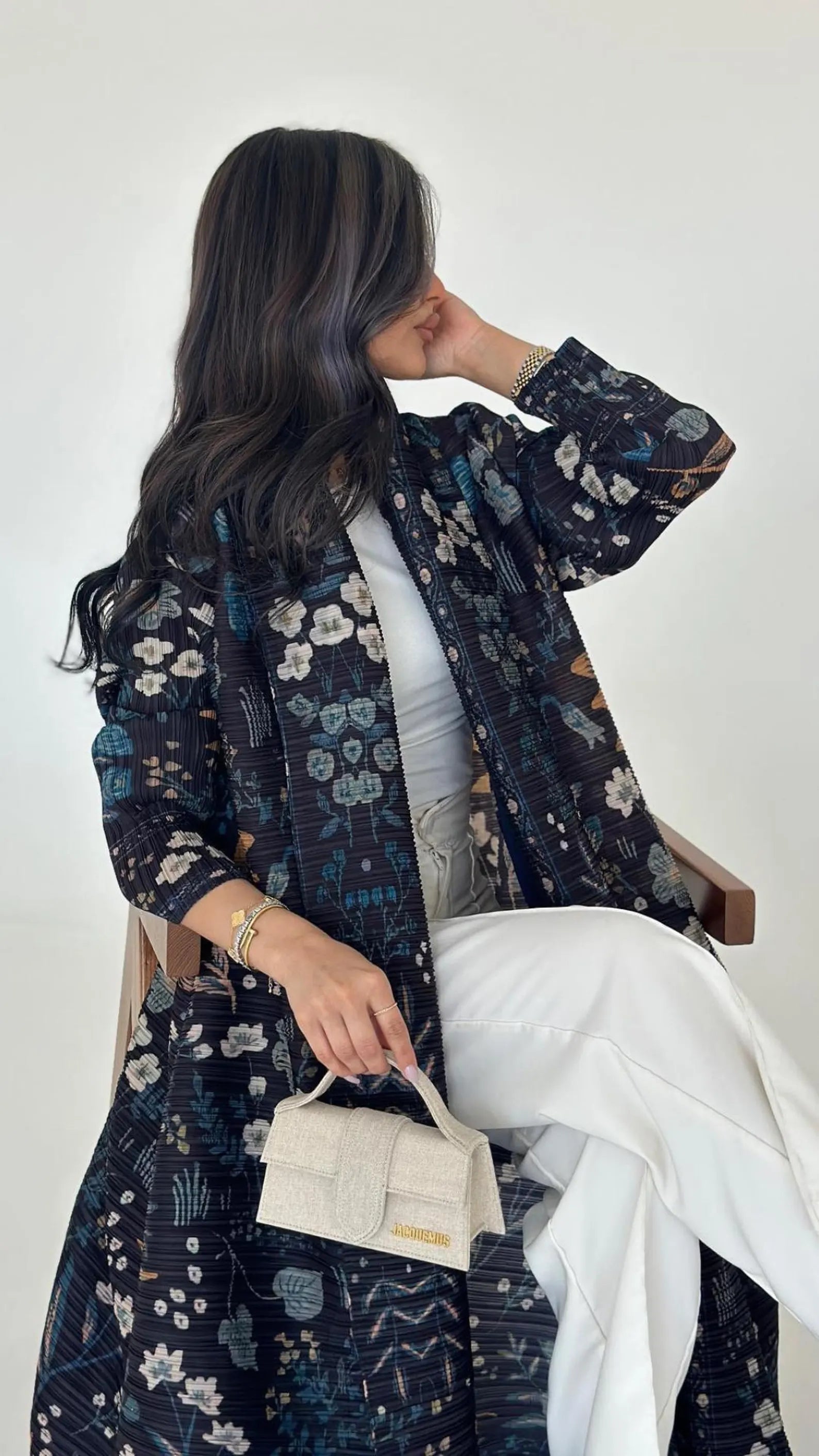 Midnight Meadow Abaya