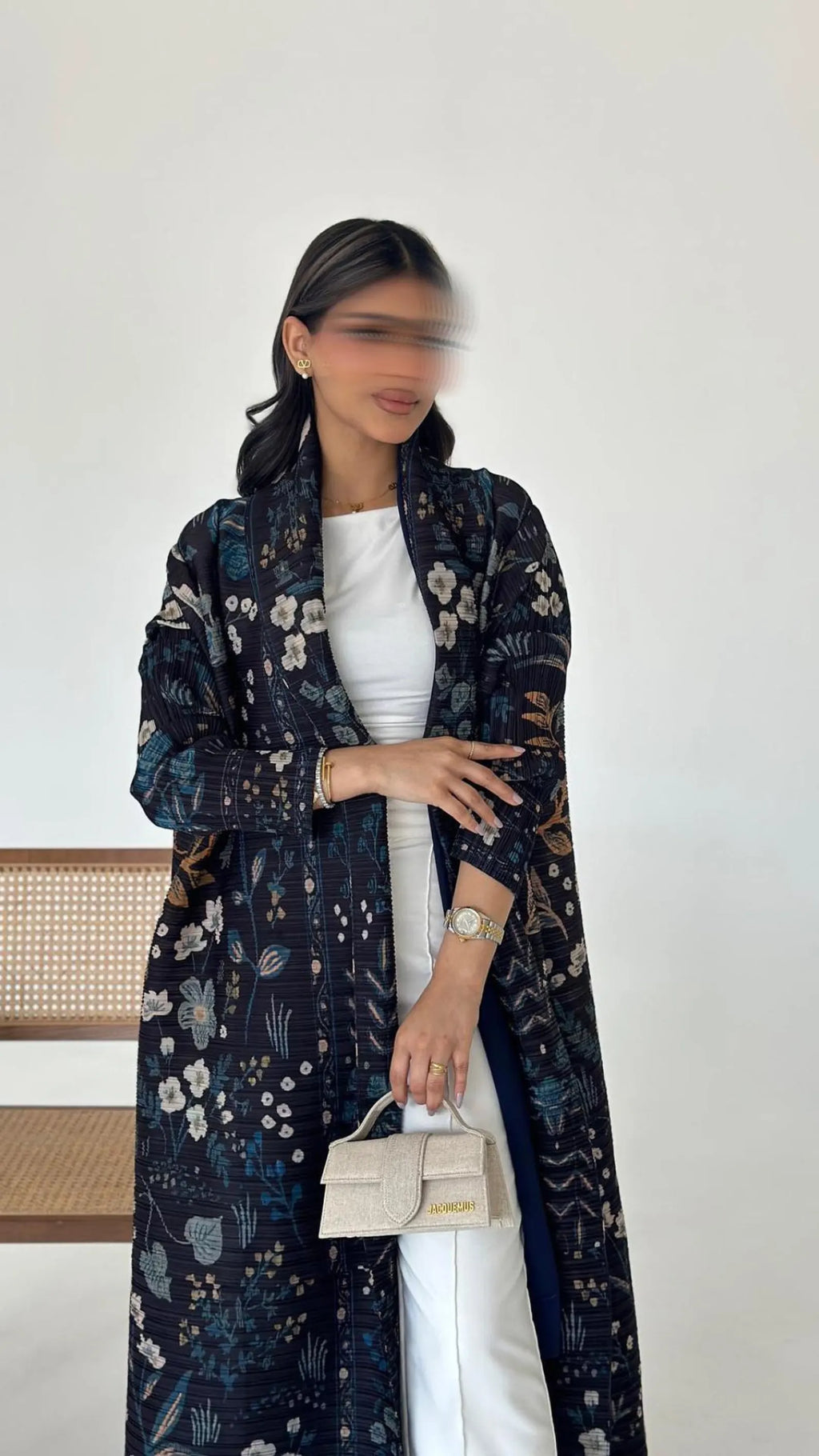 Midnight Meadow Abaya