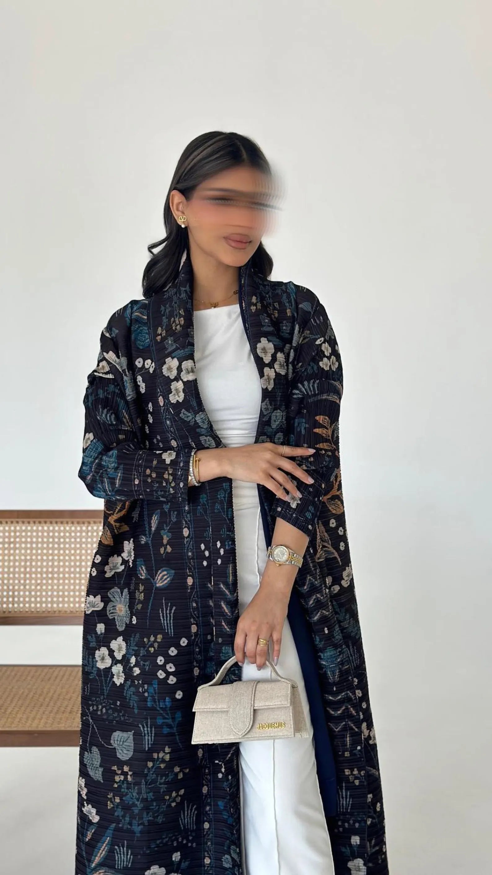 Midnight Meadow Abaya