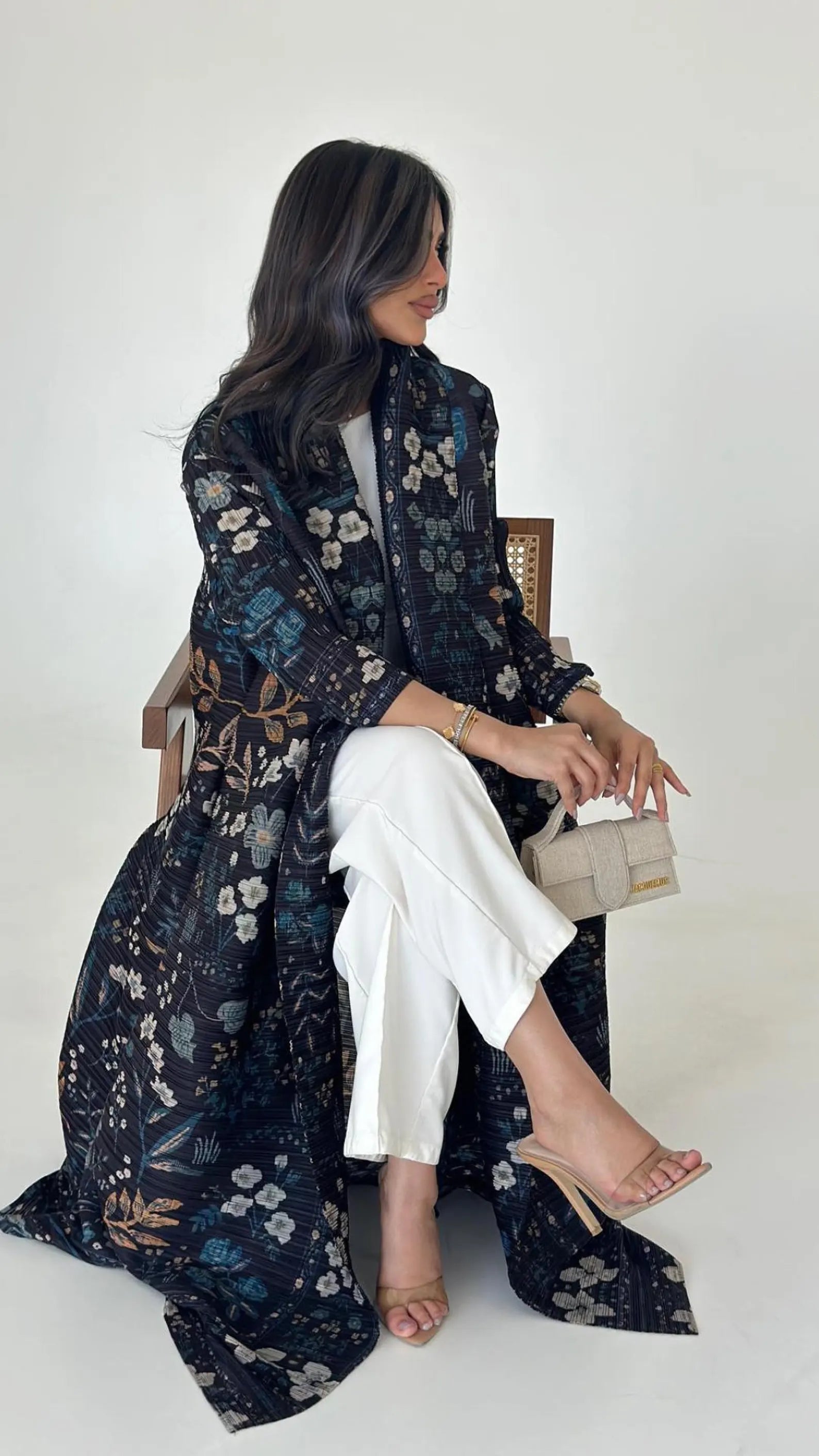 Midnight Meadow Abaya