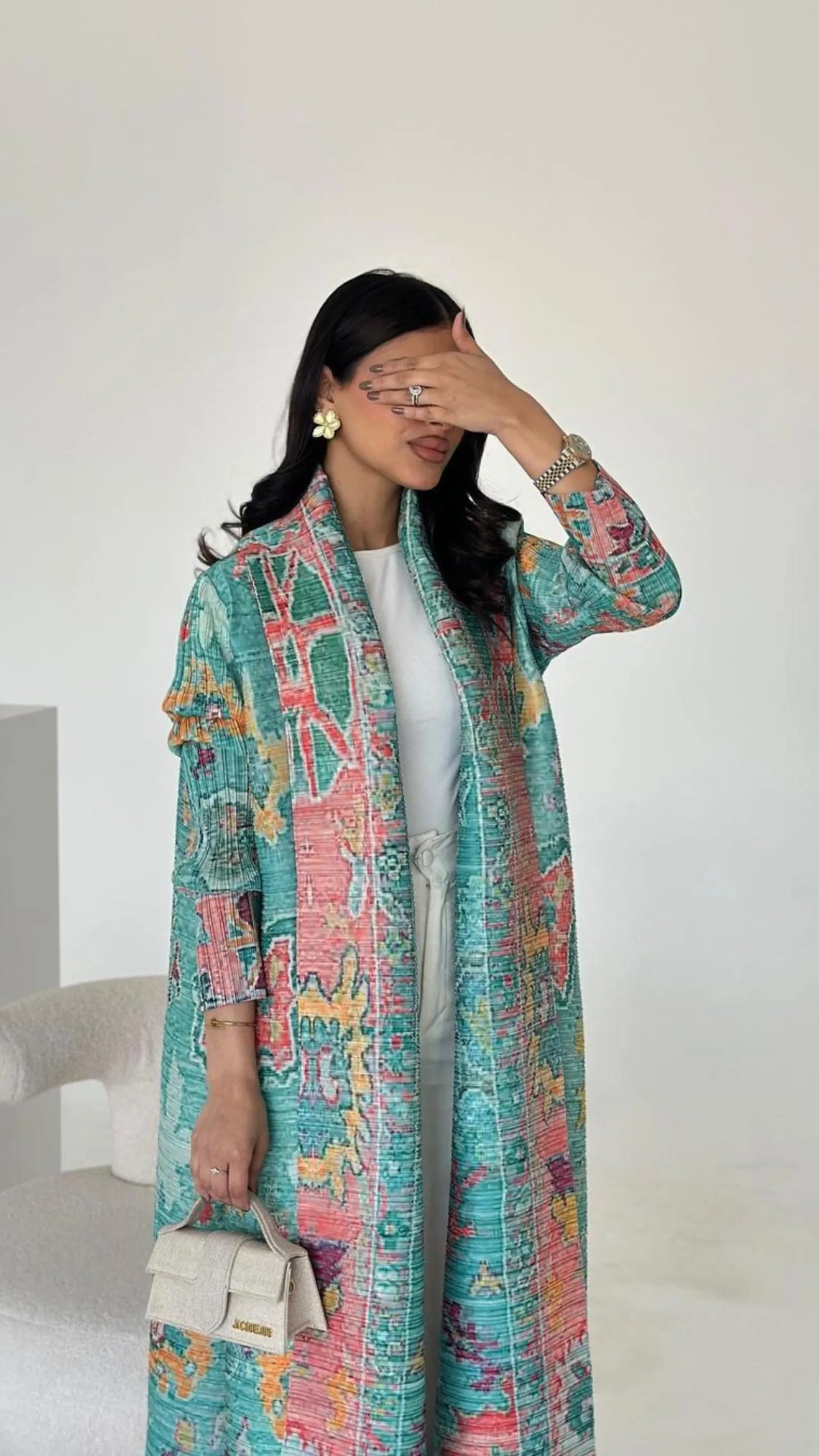 Emerald Mosaic Abaya