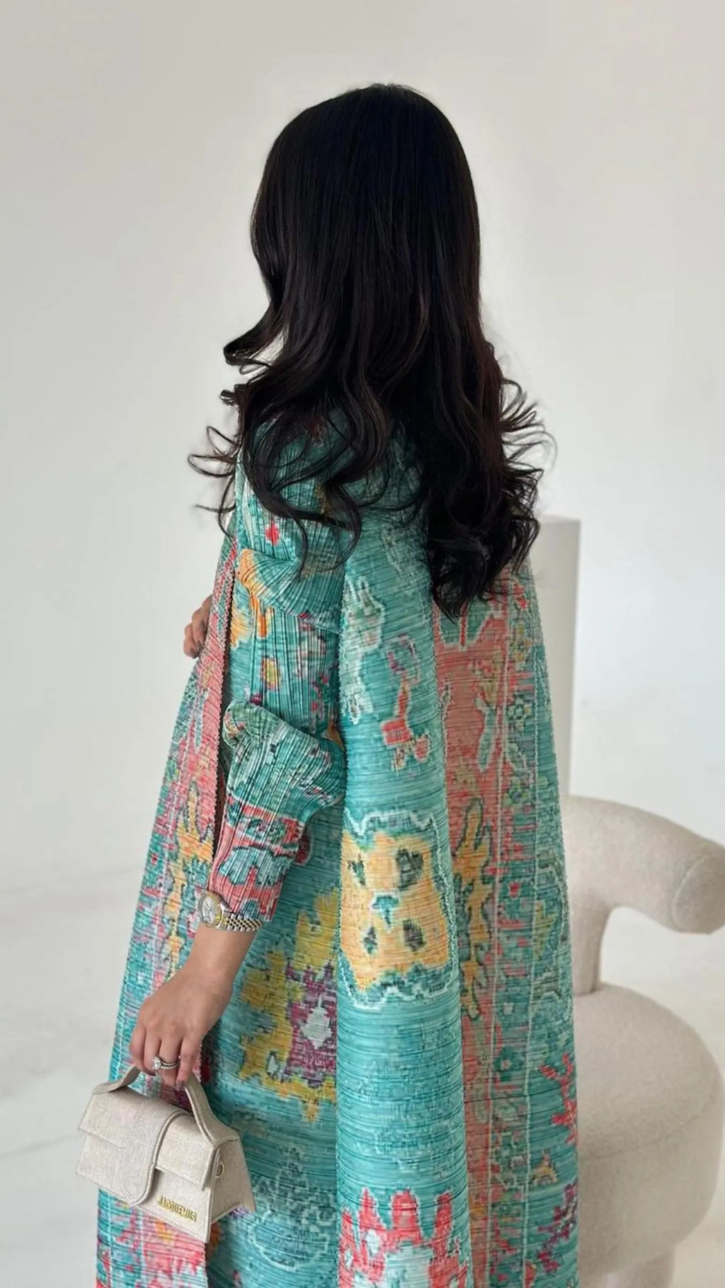 Emerald Mosaic Abaya