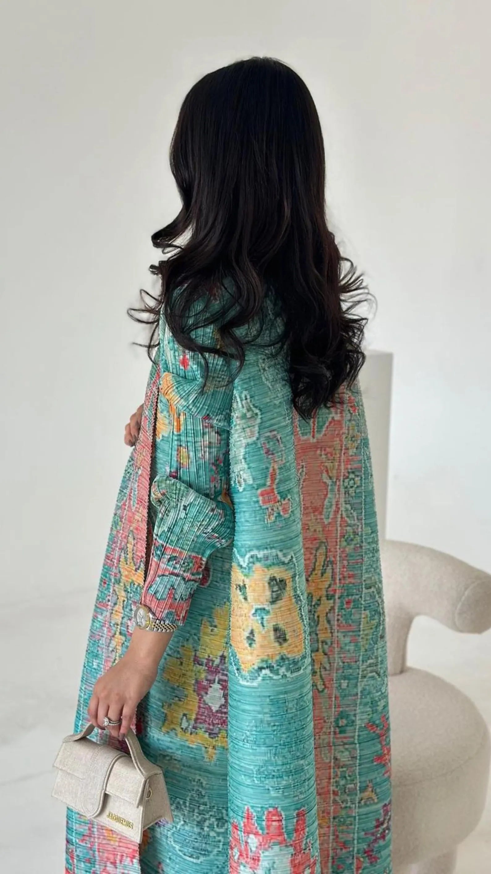 Emerald Mosaic Abaya