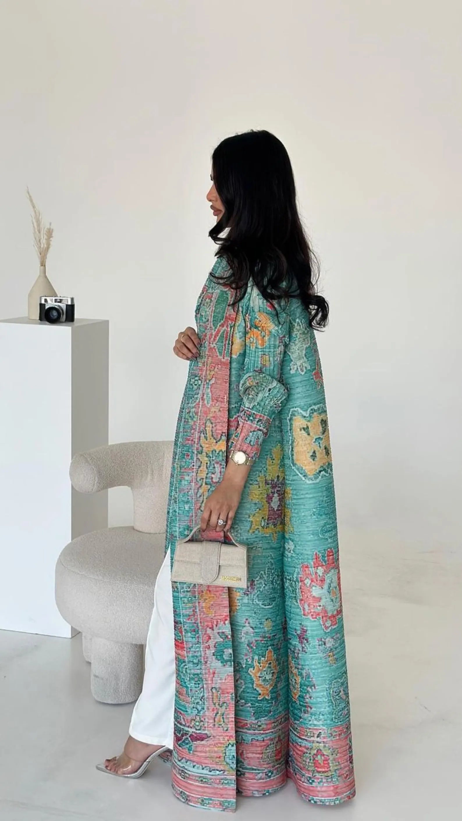 Emerald Mosaic Abaya