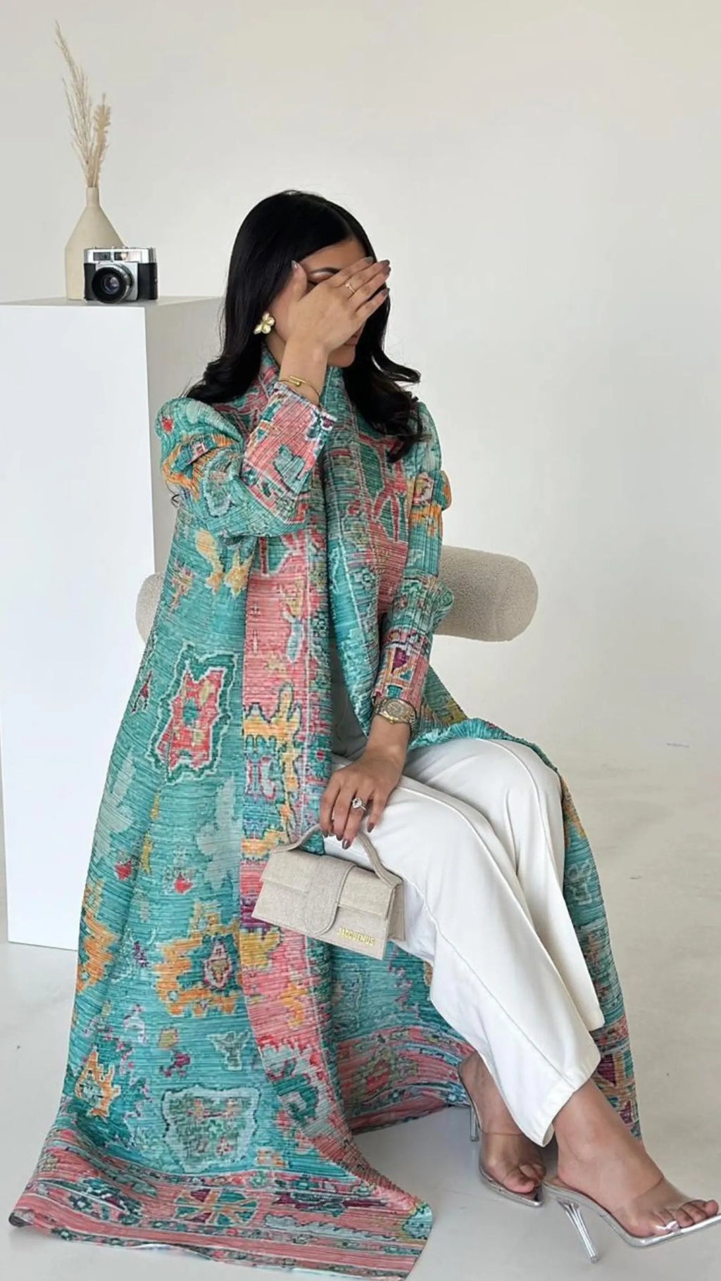 Emerald Mosaic Abaya
