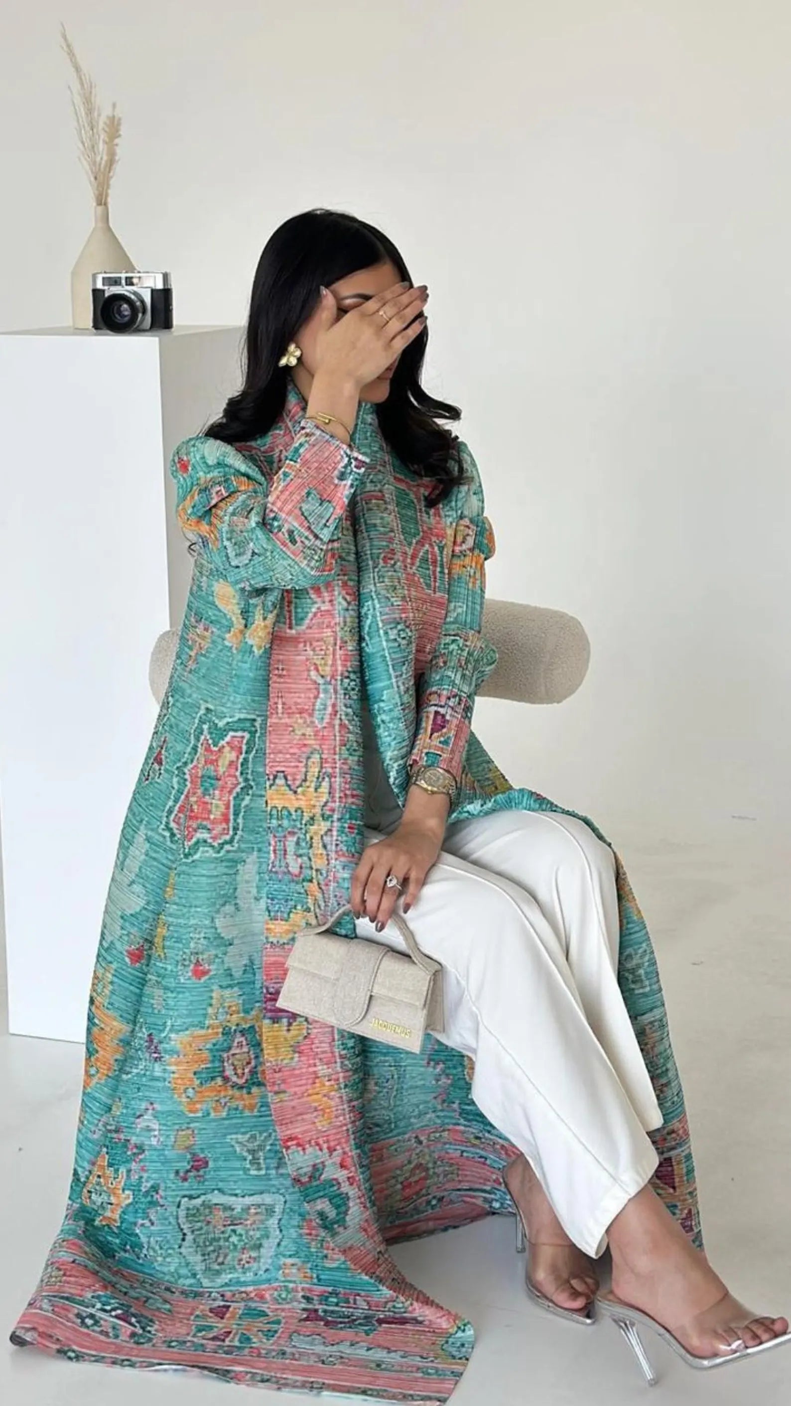 Emerald Mosaic Abaya