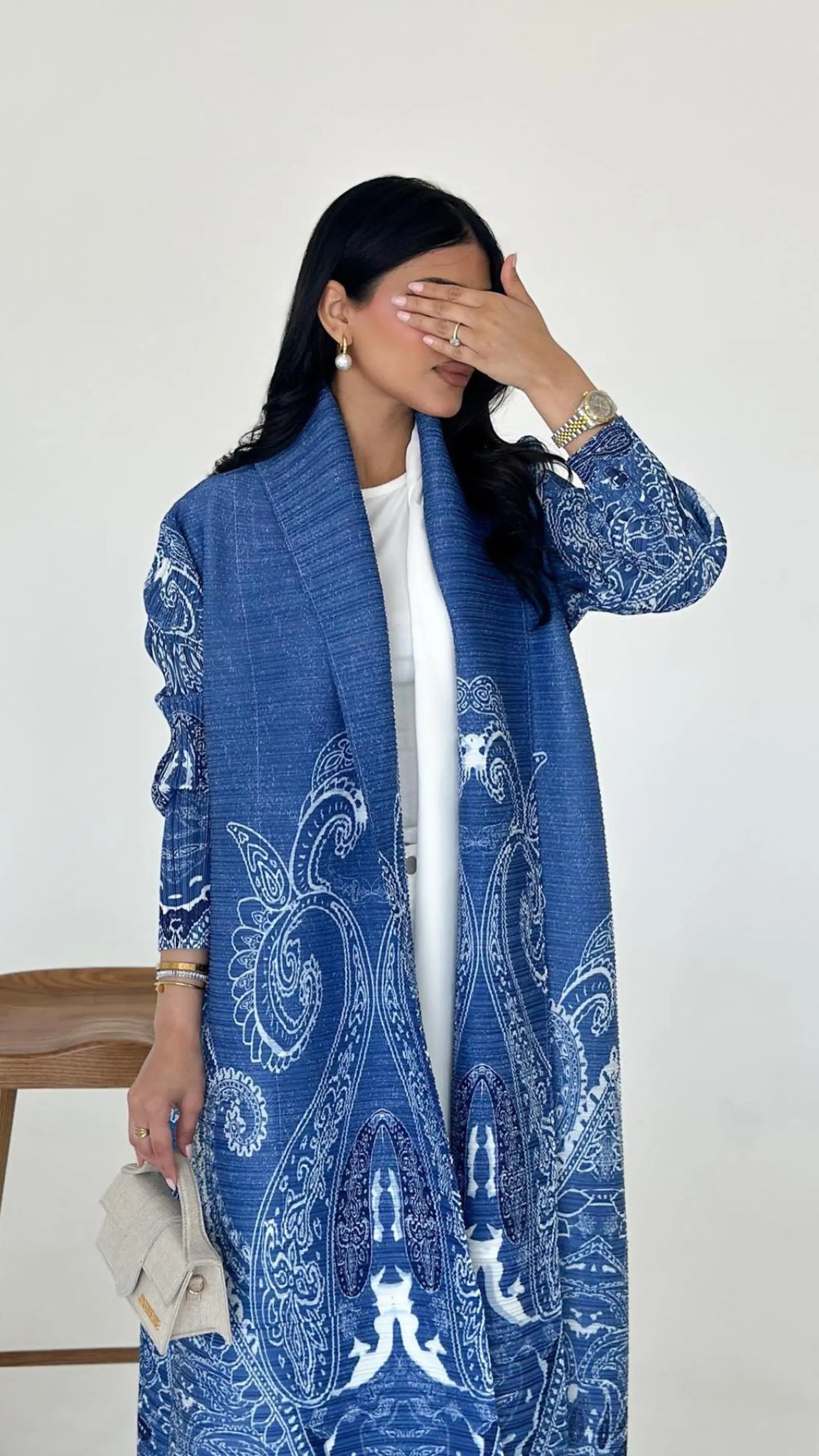 Blue Muse Abaya