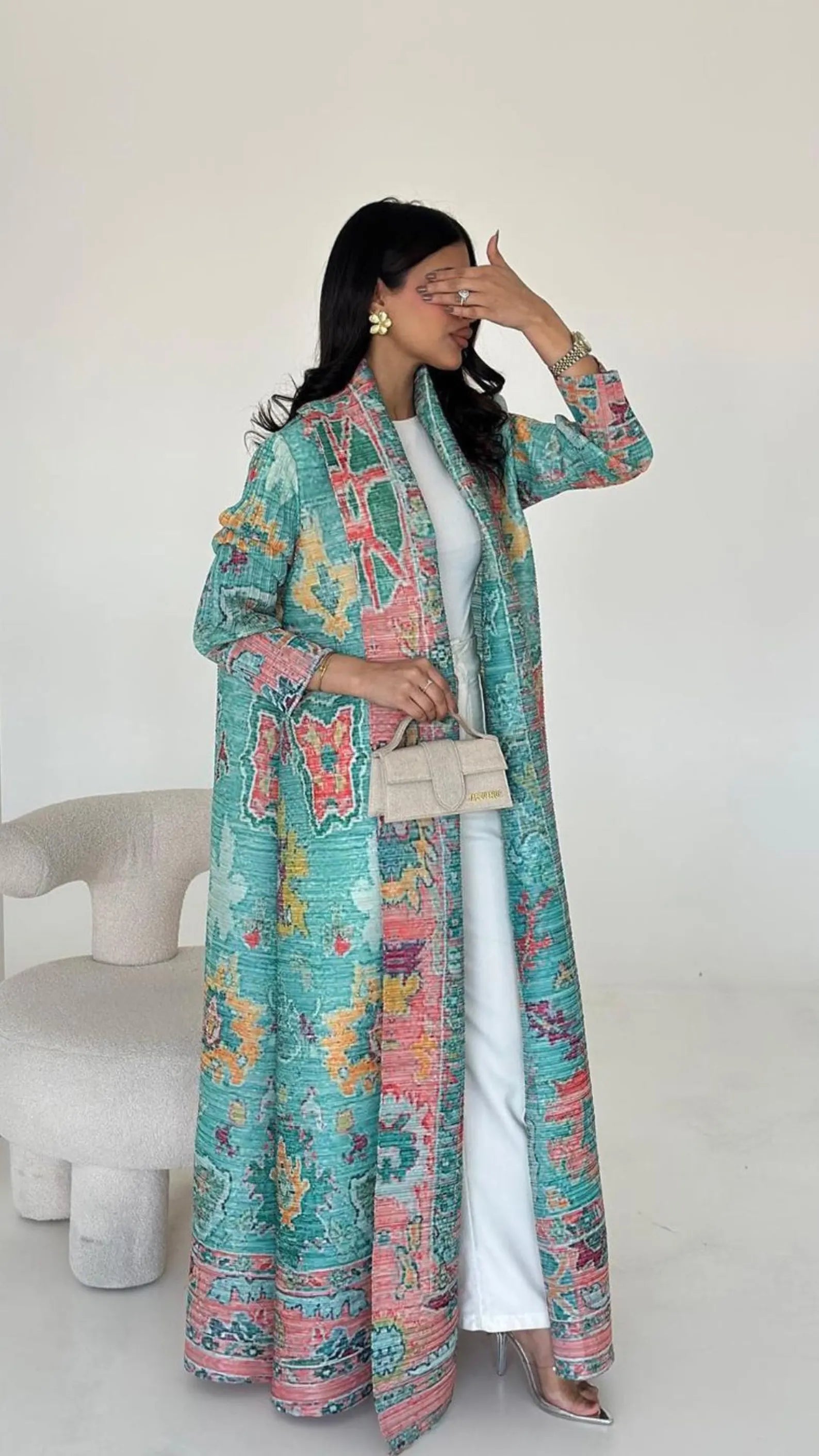Emerald Mosaic Abaya