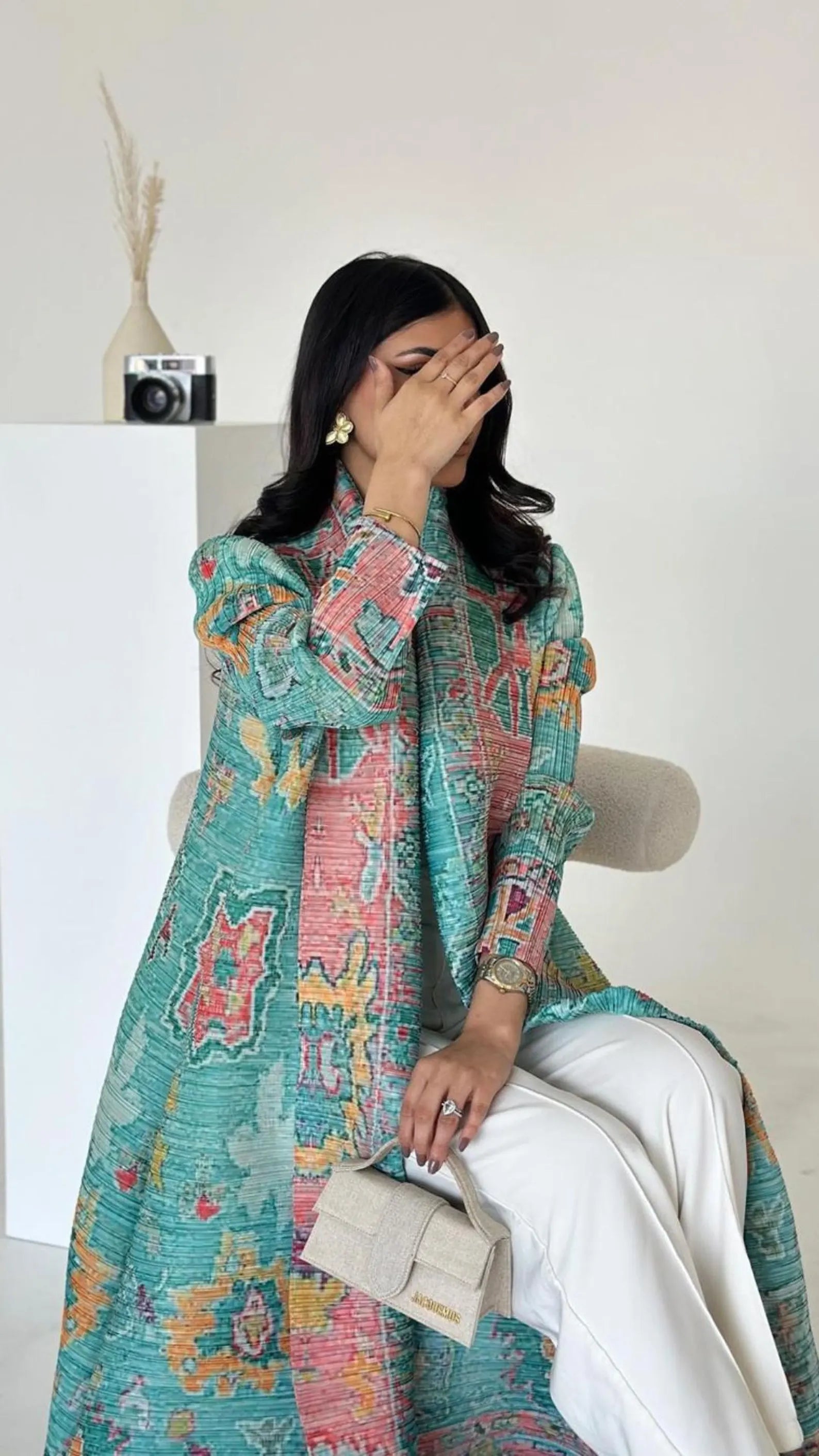 Emerald Mosaic Abaya