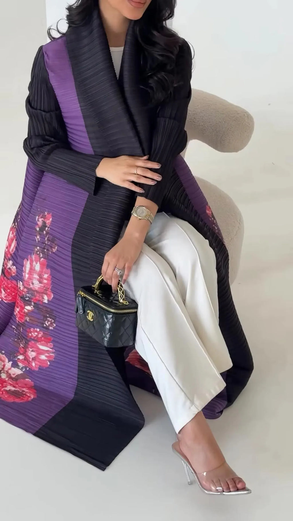Amethyst Bloom Cardigan