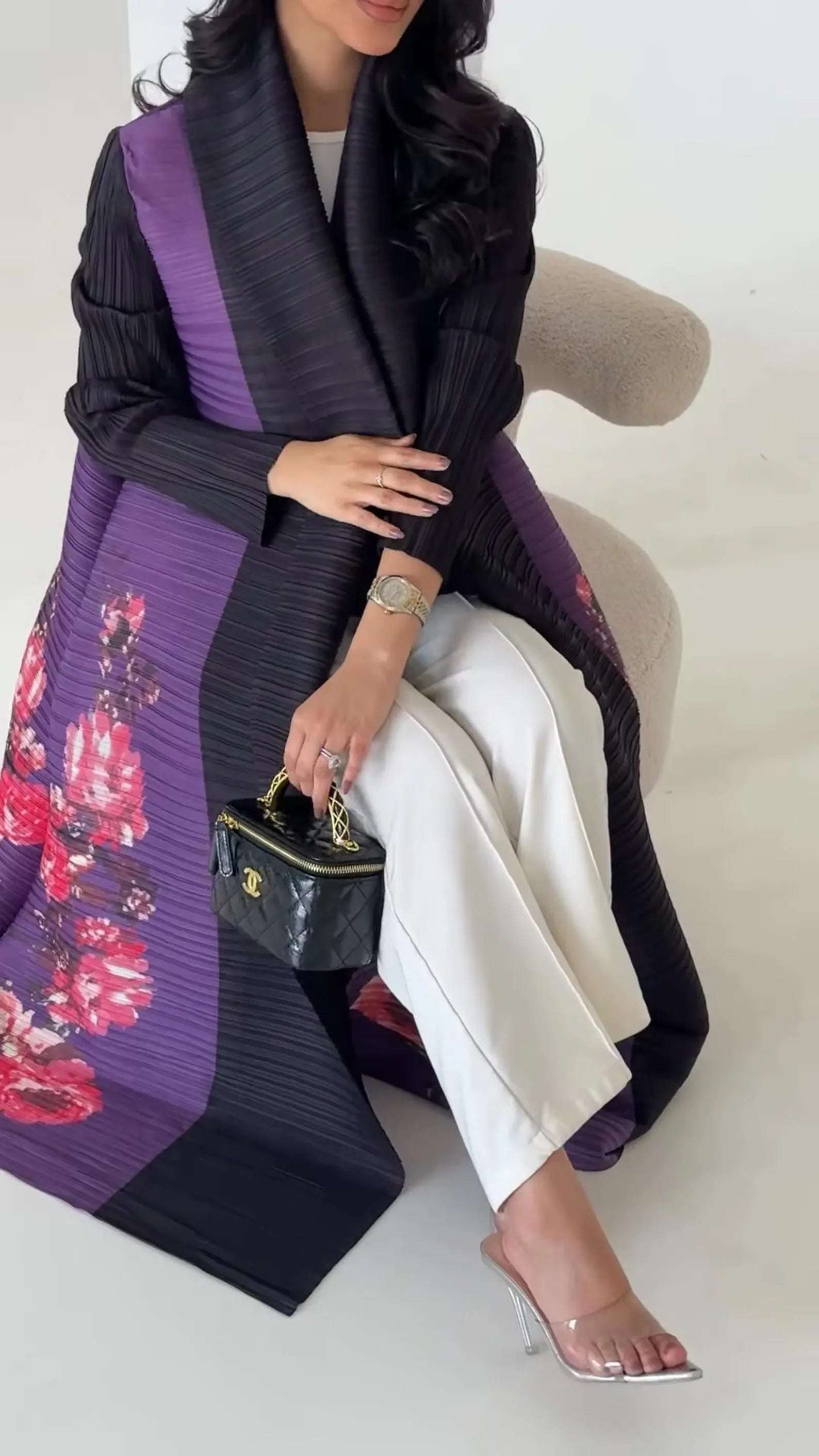 Amethyst Bloom Cardigan