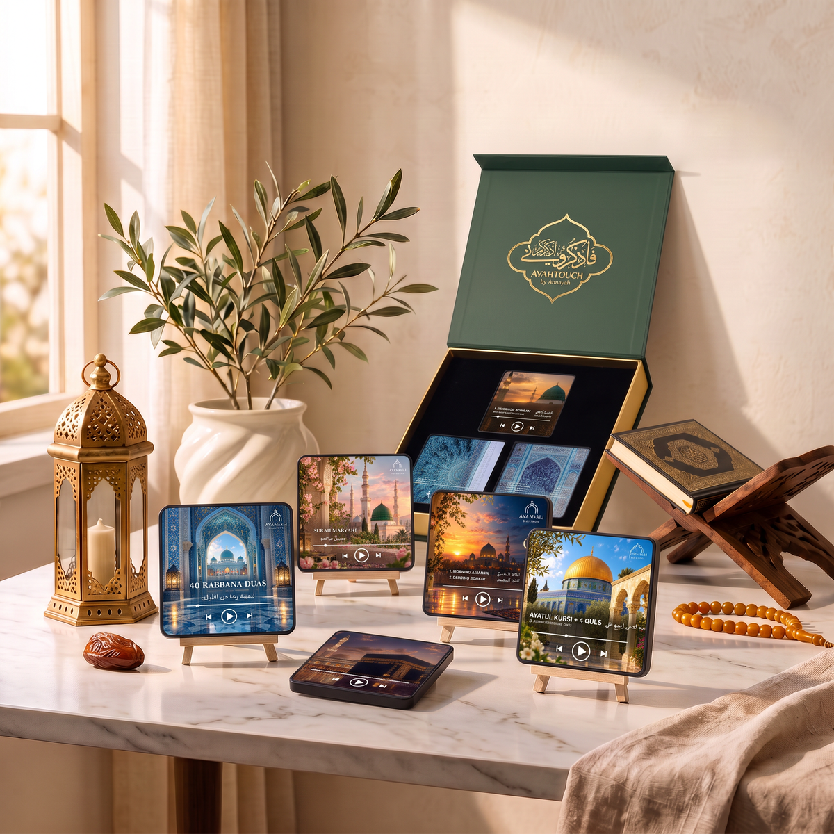 AyahTouch Barakah Bundle — Quran Fridge Magnet Speakers