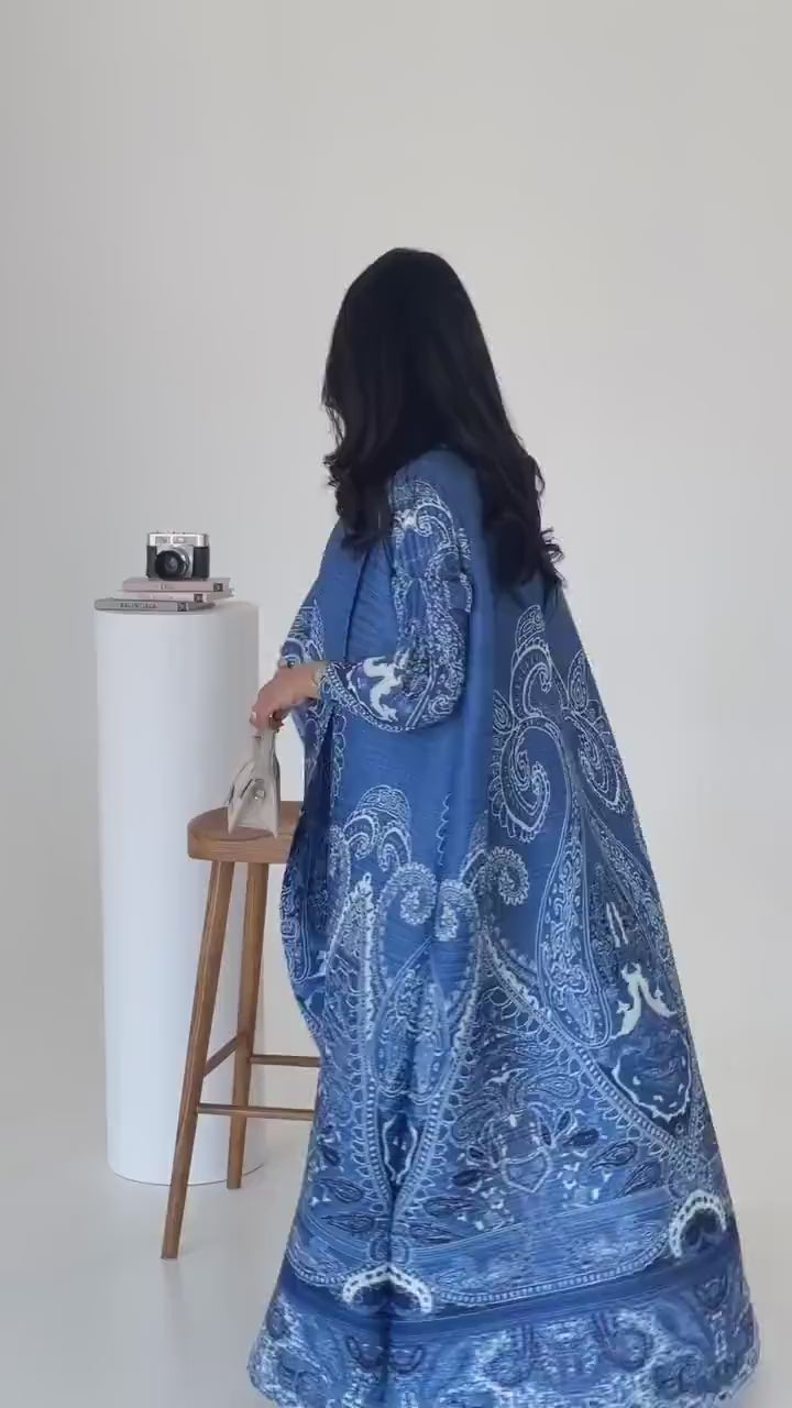 Blue Muse Abaya